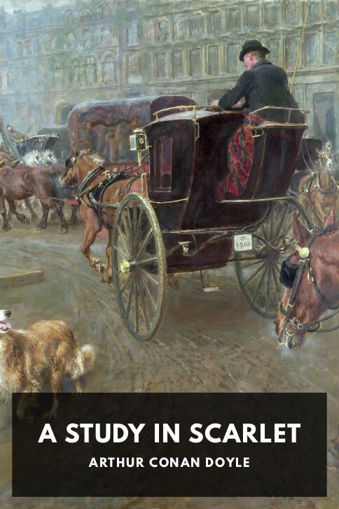 A Study in Scarlet — Standard Ebooks cover art